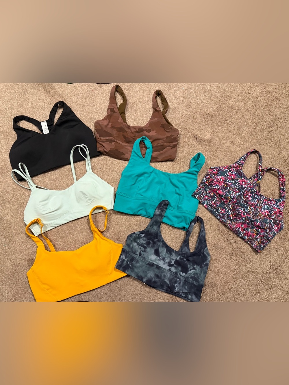 LULULEMON BUNDLE - all size 8 bras